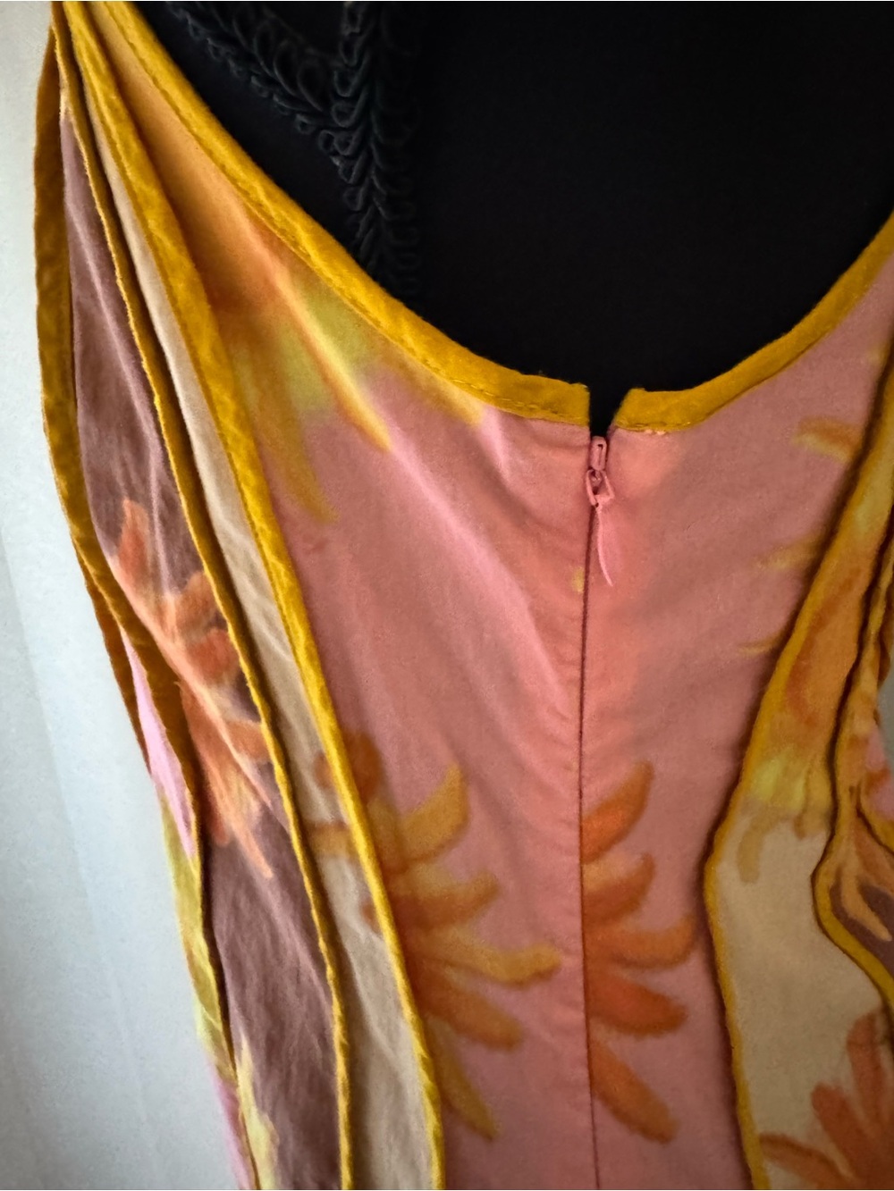 FARM Rio Anthropologie One Shoulder Sun Print Dress XS Petite - Picture 8 of 14